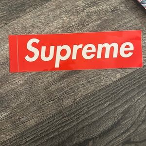 supreme sticker